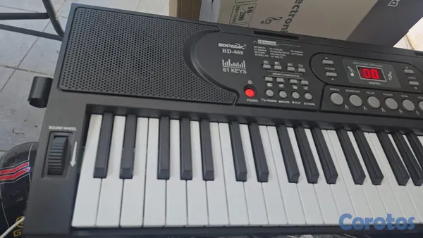 instrumentos musicales - Piano BOMUSIC con rueda de sonido  2
