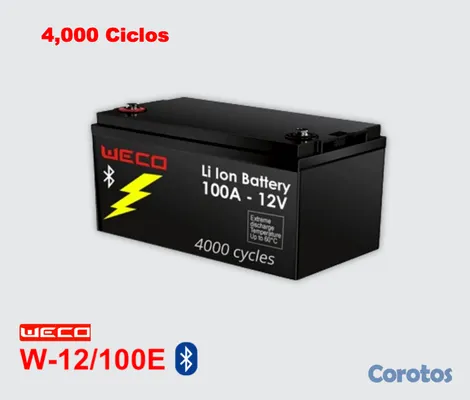 plantas e inversores - BATERIA LITIO 12V 100 AMP 2