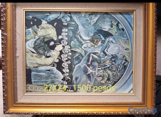 decoración y accesorios - CUANDROSY PINTURAS, EN ÓLEO EN EXCELENTES CONDICIONES  2