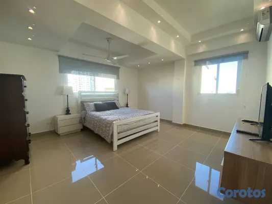 apartamentos - Alquilo apartamento amueblado de 2 habitaciones en 9