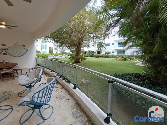 apartamentos - DEPARTAMENTO EN RENTA ANUAL, CAP CANA, CIUDAD LAS  4