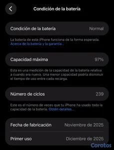 iPhone 17 pro Max 256gb Azul 
