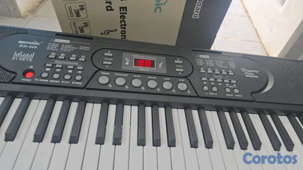 instrumentos musicales - Piano BOMUSIC con rueda de sonido  3500 6