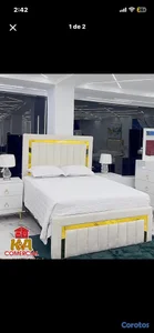 Juegos de habitaciones en todo los colores y diseñ