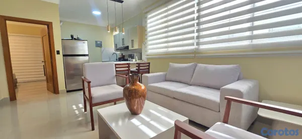 apartamentos - estudio amueblado 2do nivel en el despertar atras banco Central santiago  6