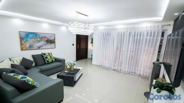 apartamentos - Apartamento amueblado en venta y alquiler en Autopista Duarte, Santiago. 6