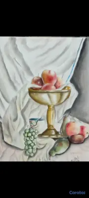 arte y antigüedades - "Vendo bodegon de frutras 12×16" 3