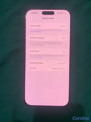 celulares y tabletas - iPhone 16 pro Max 256 gb factory  6
