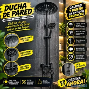 ducha superficial de pared 