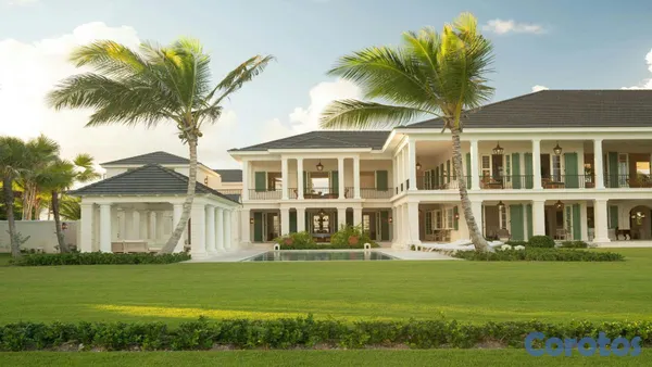 casas vacacionales y villas - Spectacular 8-Bedroom Ocean View Luxury Villa for Sale  at Punta Cana Resort 2