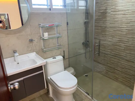 apartamentos - Apartamento Amueblado en Torre Santiago, Republica 6