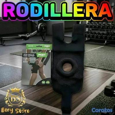 hobby y coleccion - RODILLERA ORTOPÉDICA DEPORTIVA AJUSTABLE | RODILLERA CON RÓTULA ABIERTA.  4