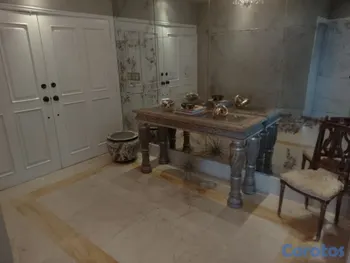muebles y colchones - Repisa de madera tallada 