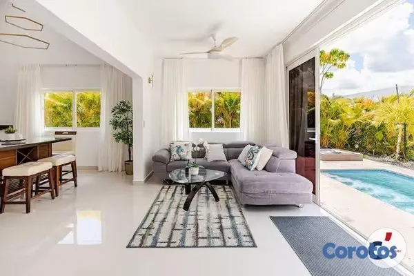 casas - Casa amueblada de tres dormitorios y con paneles s 9