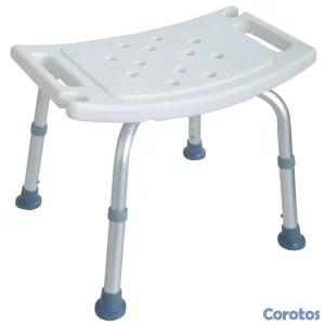 silla, banco de baño ajustable con brazos antidesl
