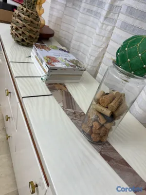 muebles y colchones - credenza tope en piedra  5