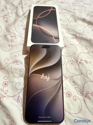 celulares y tabletas - Iphone 16 Pro Max 512 GB Factory Unlock nunca dest 2