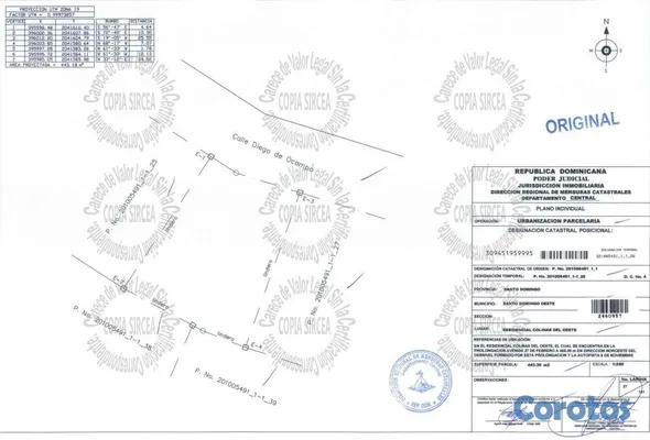solares y terrenos - 🏡 SOLAR EN VENTA – COLINAS DEL OESTE - SANTO DOMINGO OESTE  2