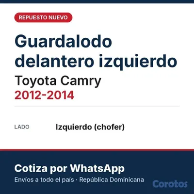 repuestos - Piezas de carrocería nuevas – Bumpers, faroles, gu 3