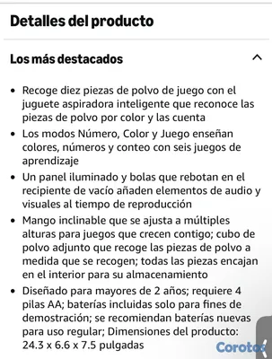 juguetes - Aspiradora musical  7