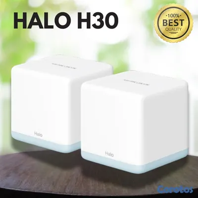 computadoras y laptops - ROUTER  MERCUSYS  HALO H30 (2-PACK)  2 UNIDADES TP-LINK MERCUSYS, 1200 MBPS 2
