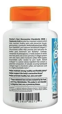 Salud y Equipamiento Médico - Glucosamine Chondroitin Msm Ácido Hialurónico Doctor's Best 2