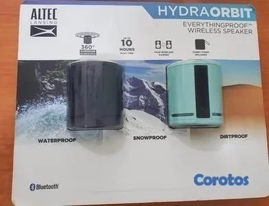 🎵 Bocina Bluetooth HydraOrbit – Potente, portátil y resistente 💥