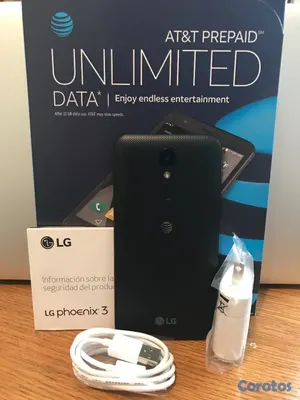 celulares y tabletas - LG Phoenix 3, 5 PULG, 16GB Memoria, 5Mp Doble Camaras, en su Caja 2