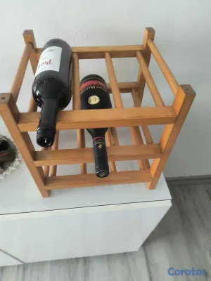 decoración y accesorios - Botellero Hutten barnizado 2