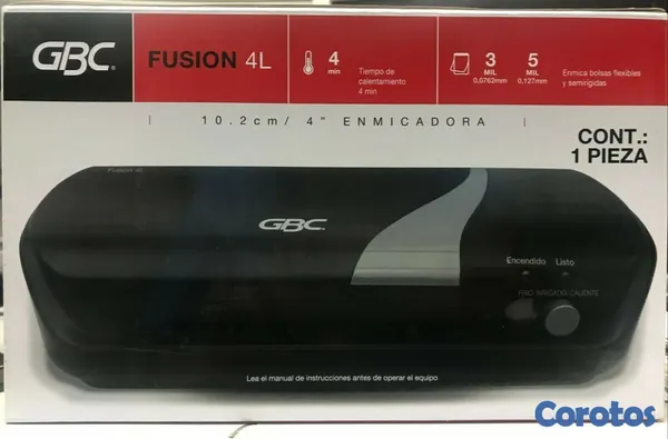 impresoras y scanners - Plastificadora .Laminadora de Carnet GBC Fusion 4L
P6664 2