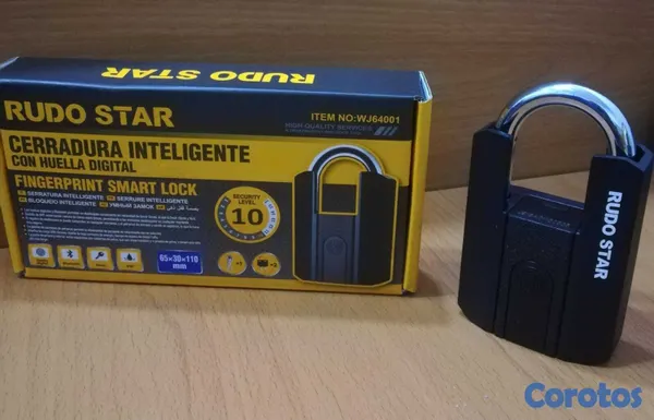decoración y accesorios - Candado Inteligente con Huella Digital y Bluetooth 3