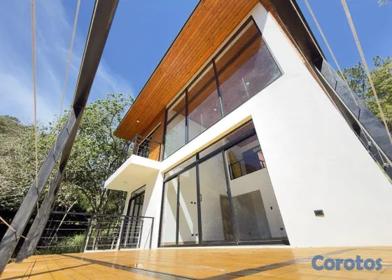 casas vacacionales y villas - En Venta Villa en Constanza en Proyecto Cerrado 4
