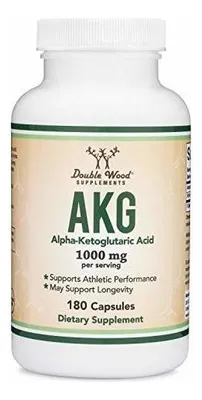 Salud y Equipamiento Médico - Suplemento Akg Acido Alfa Cetoglutarico 1000 Mg 180 Cap 3