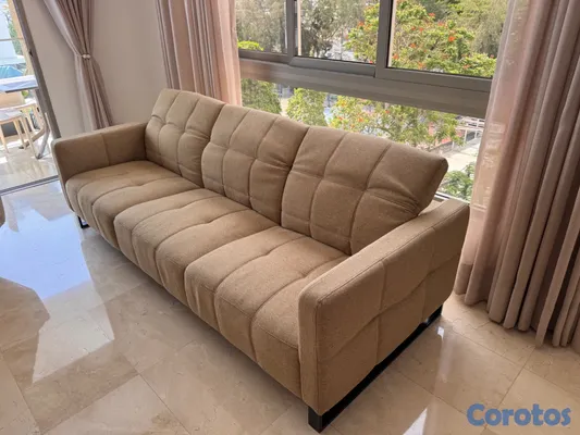 muebles y colchones - SUPER OFERTA!! Sillón Marrón-Crema 3