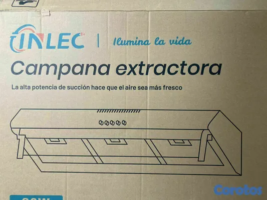 electrodomesticos - Extractor de Grasa Inlec 30x20 pulgadas 
Modelo B4-76
Niquelado

 6
