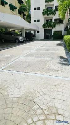 apartamentos - Alquilo en Av. Enriquillo excelente residencial cercano al Bravo 105 mts, 2hab 6