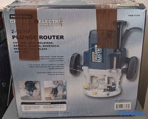 equipos profesionales - VENDO FRESADORA DE INMERSION DE SERVICIO PESADO, 2.5 HP, POCO USO 4