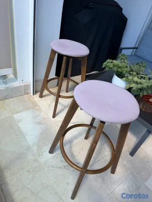muebles y colchones - vendo taburetes para bar/desayunador 2