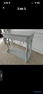 decoración y accesorios - Vendo Mesa Consola en Caoba (Repisa), Laqueada de  4