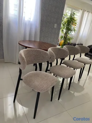 muebles y colchones - Moderno juego de comedor  2