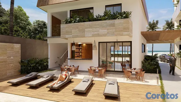 apartamentos - Zoe Residences -  Primera Línea de Playa - Playa Popy - Las Terrenas. 6
