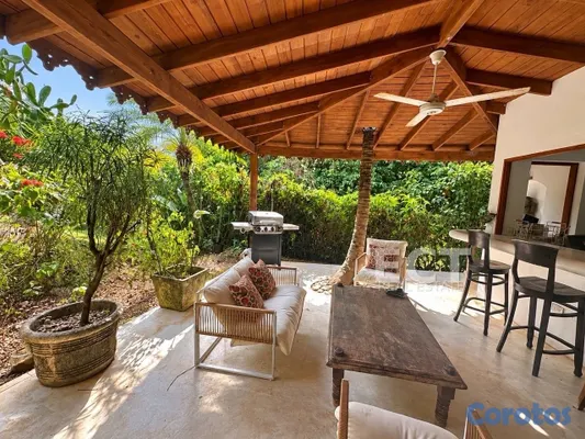 casas vacacionales y villas - Villa caribeña de 2 habitaciones en Loma de Cosón, Las Terrenas 4