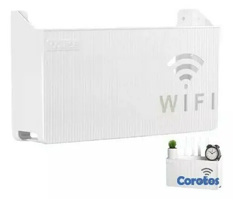 accesorios para electronica - Soporte de pared para router, moden wifi. 3