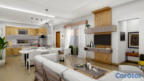 casas - Blisstrails at Vista Cana · Villa Yellow Buganvill 6