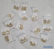 joyas, relojes y accesorios - Aretes De Acero Inoxidable Kit De 16 × 250