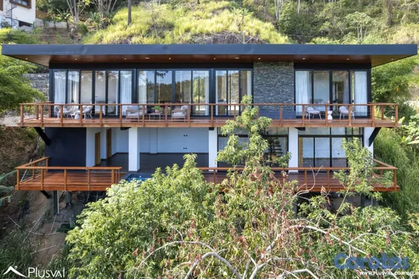 casas vacacionales y villas - Villa de 2 niveles en Jarabacoa en venta a estrenar 4