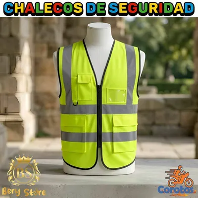 equipos profesionales - CHALECOS DE SEGURIDAD REFLECTIVOS DE ALTA VISIBILIDAD CON BOLSILLOS | CHALECOS | 3