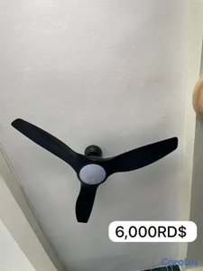 abanico de techo con lámpara led 