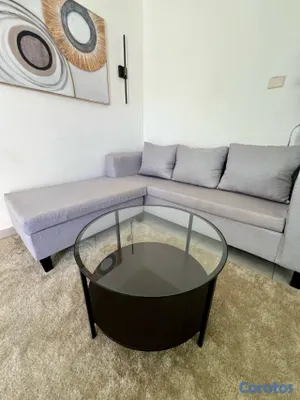 muebles y colchones - vendo bello mueble modular estilo L más mesa de centro  8