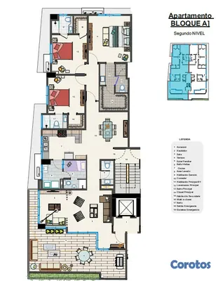 apartamentos - Proyecto de apartamentos en venta (180mt2) de 3 habitaciones en Bella Vista 3